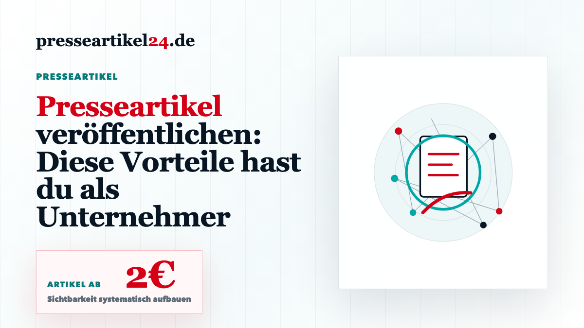 Beitragsbild: Presseartikel veröffentlichen: Diese Vorteile hast du als Unternehmer
