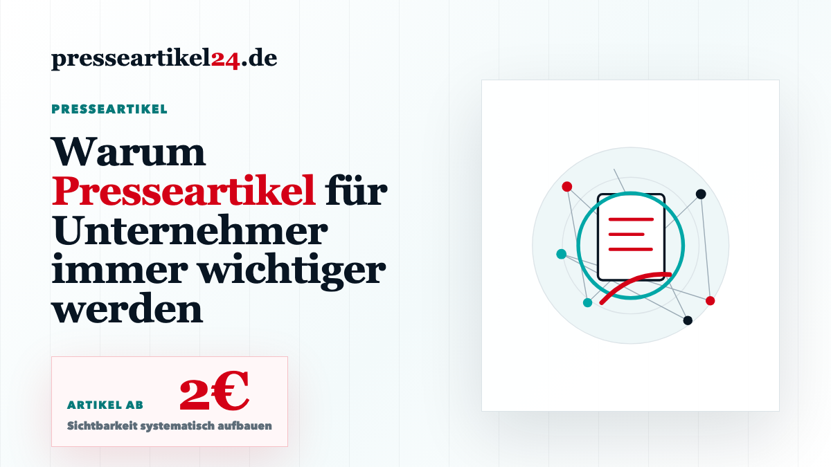 Beitragsbild: Warum Presseartikel für Unternehmer immer wichtiger werden